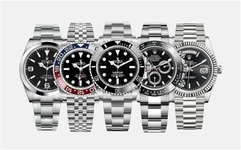 how many models of rolex are there